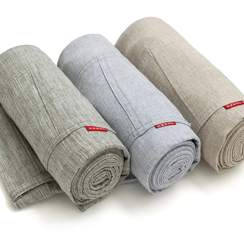 Men's linen pants, view 4