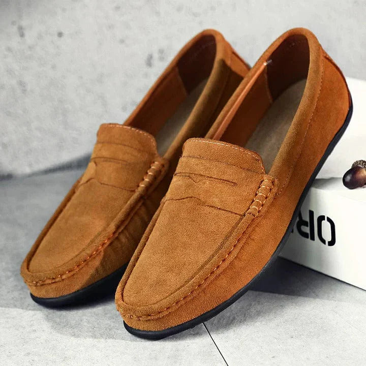 Lorenzo men's suede loafers, additional view