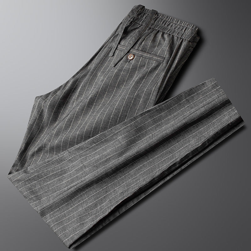 Riccardo men's elegant linen pants, additional view