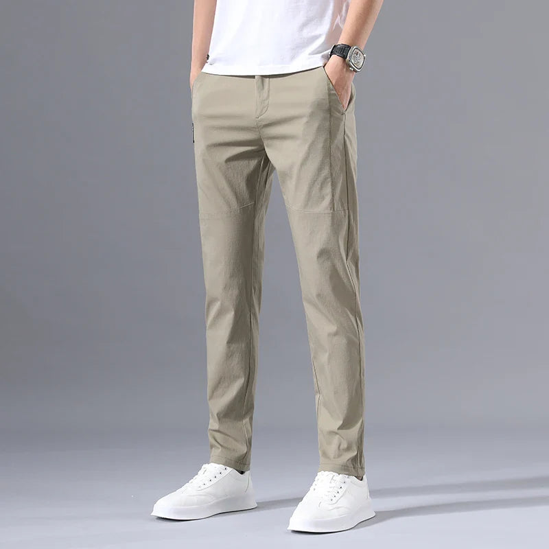 Men's chinos, alternate view