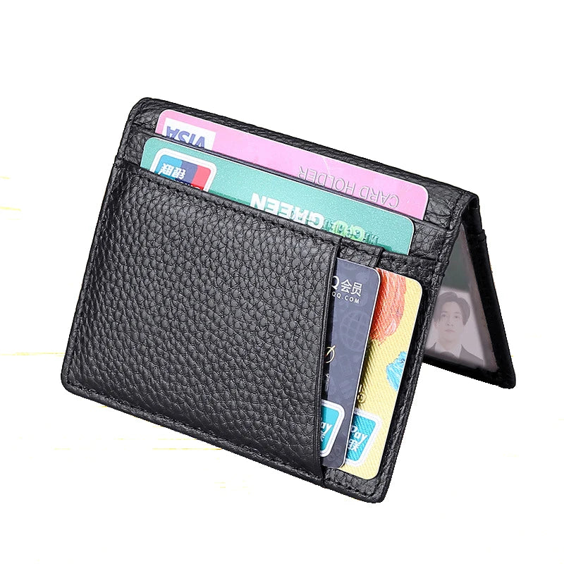 Sottile ultra-slim leather card wallet