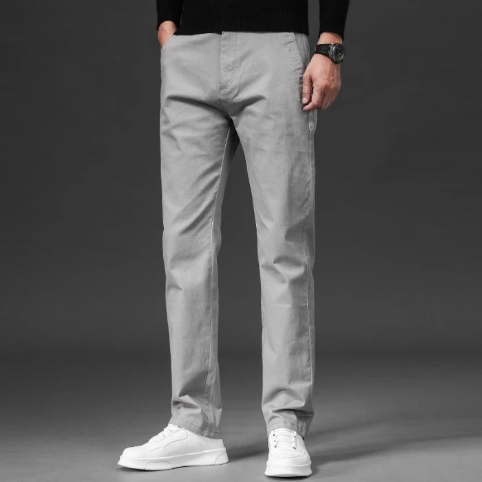 Straight men's cotton pants, view 4