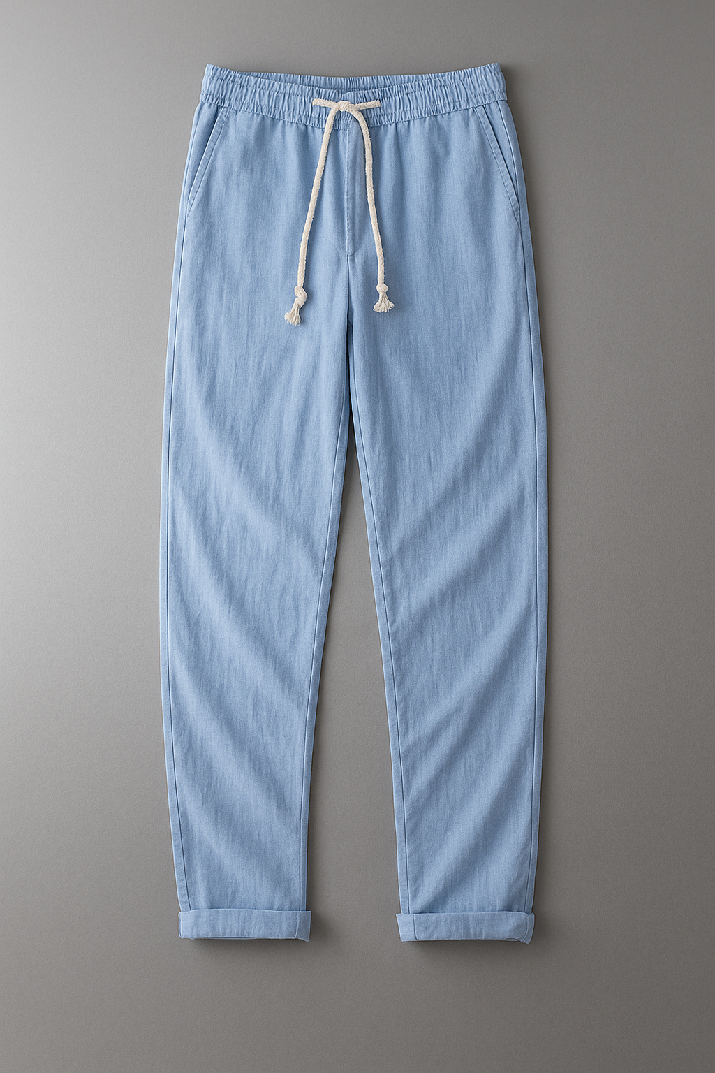 Men's stylish linen pants, additional view