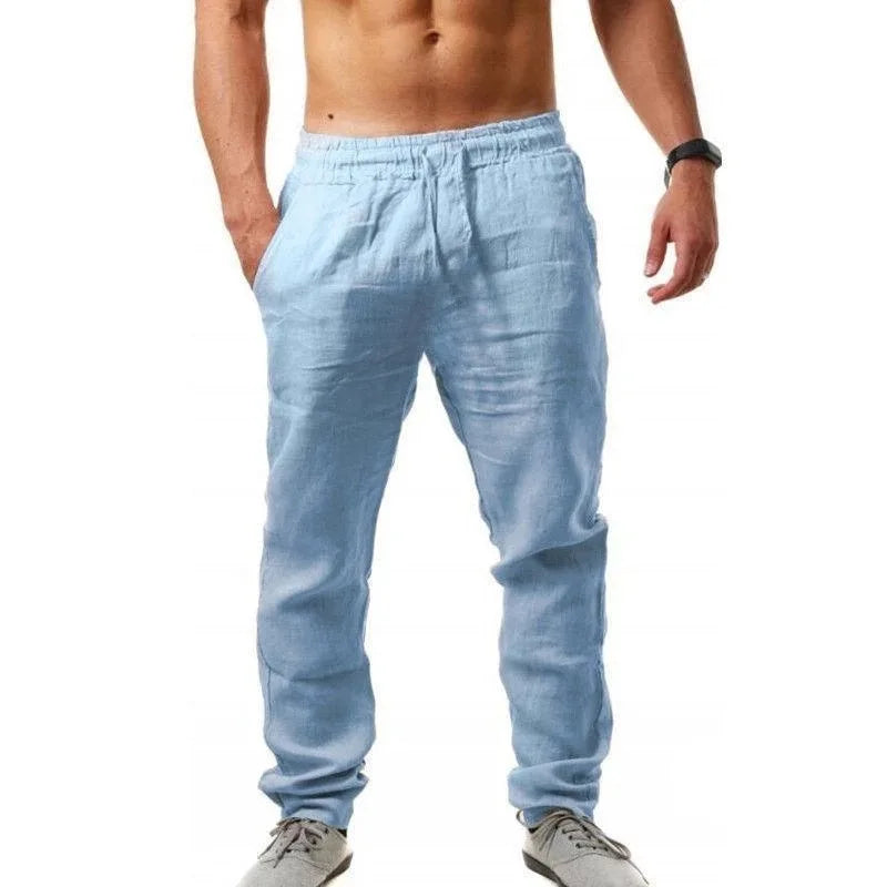 Cristian men's breathable linen pants, additional view