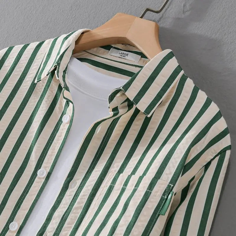 Tulum men's linen shirt, additional view
