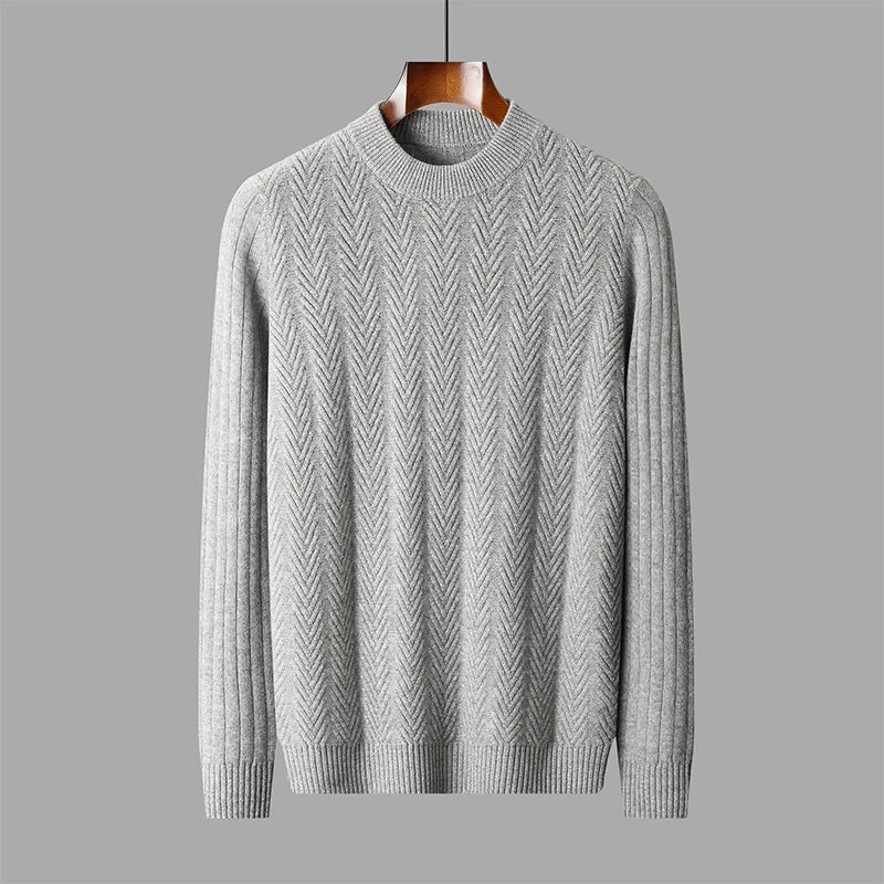 Men's elegant cashmere sweater, additional view