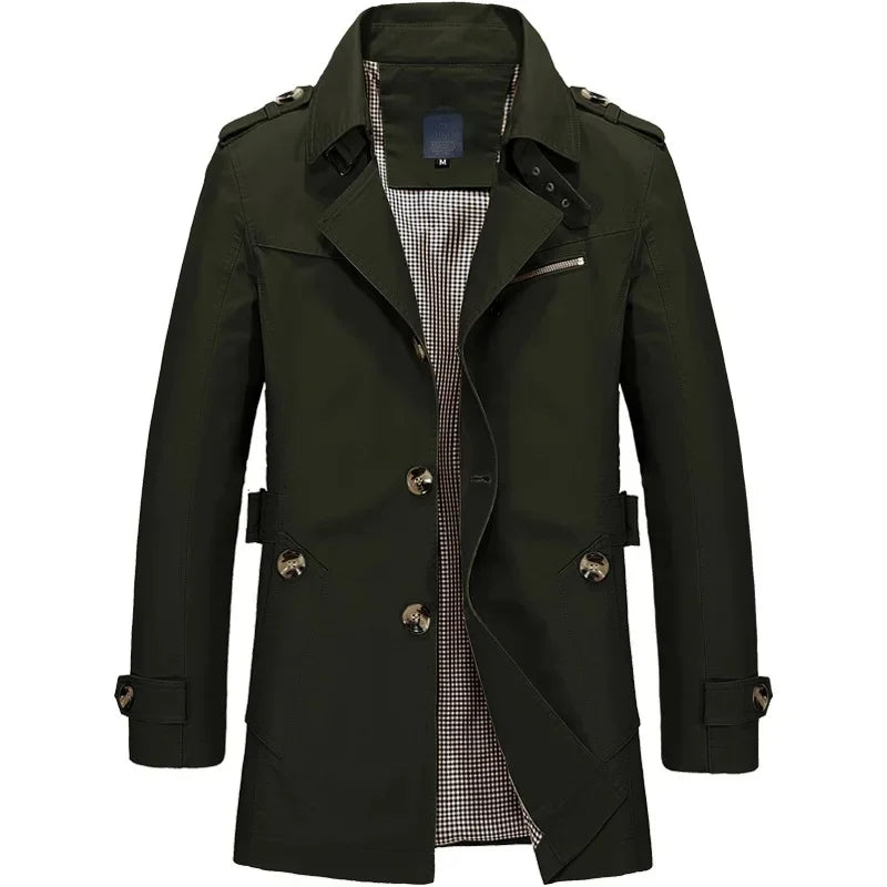 Windproof men's cotton jacket, view 4
