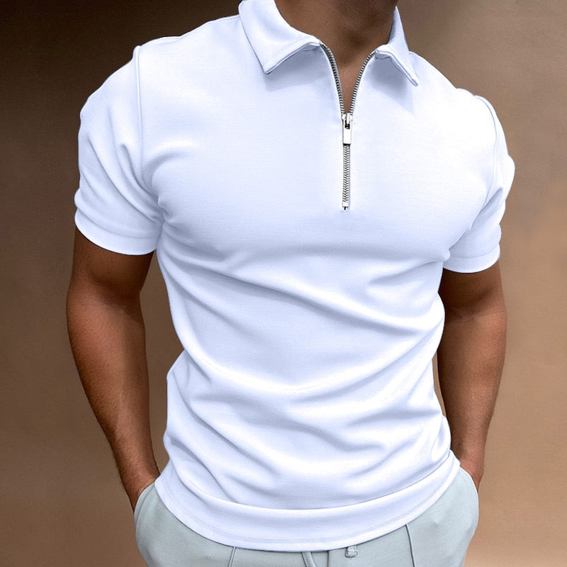 Men's polo shirt, alternate view