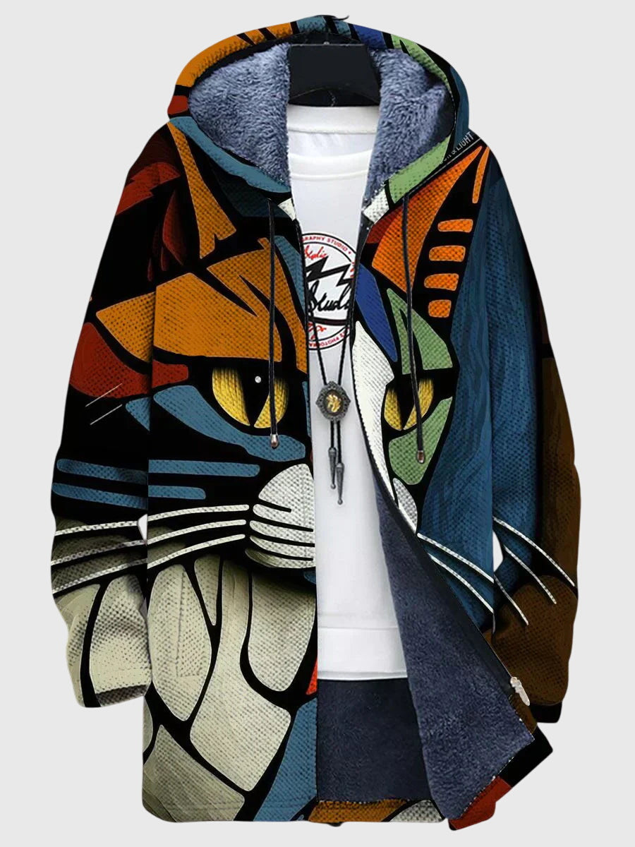 Anna Jacket with Artistic Print – women's jackets