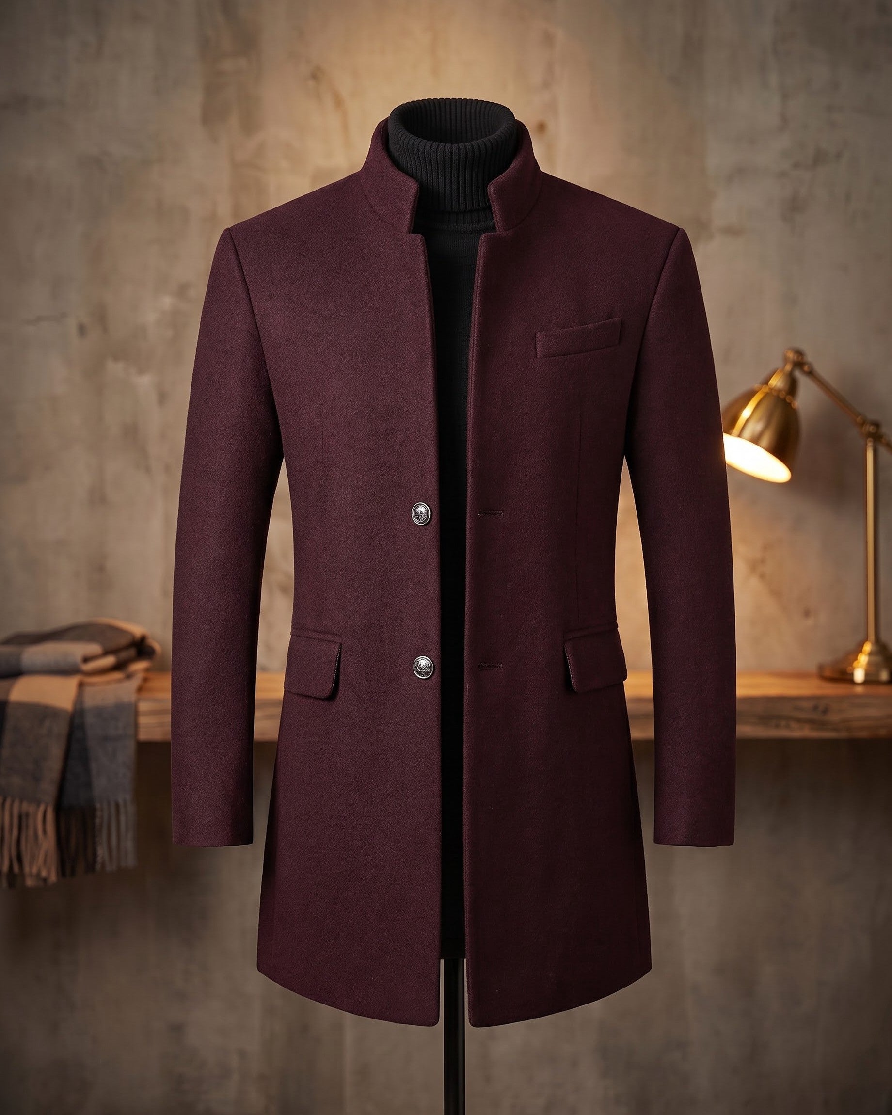 Burgundy / XXL