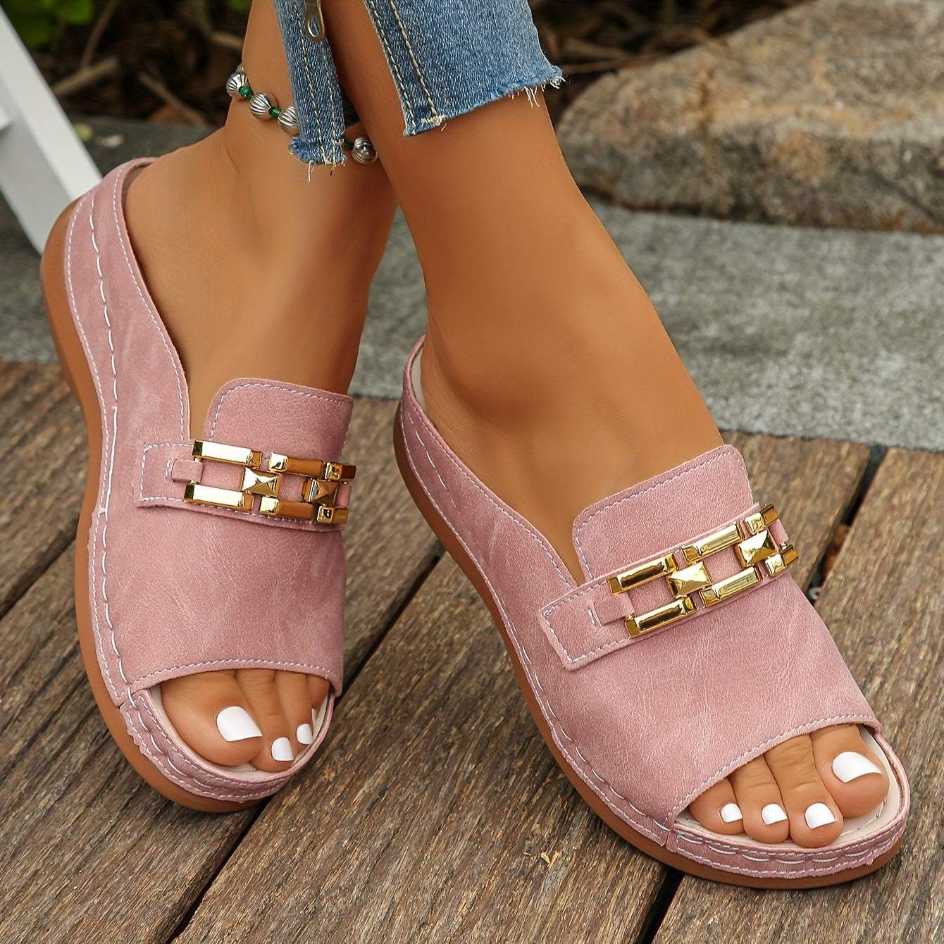 Romy Slide Sandals – women's shoes