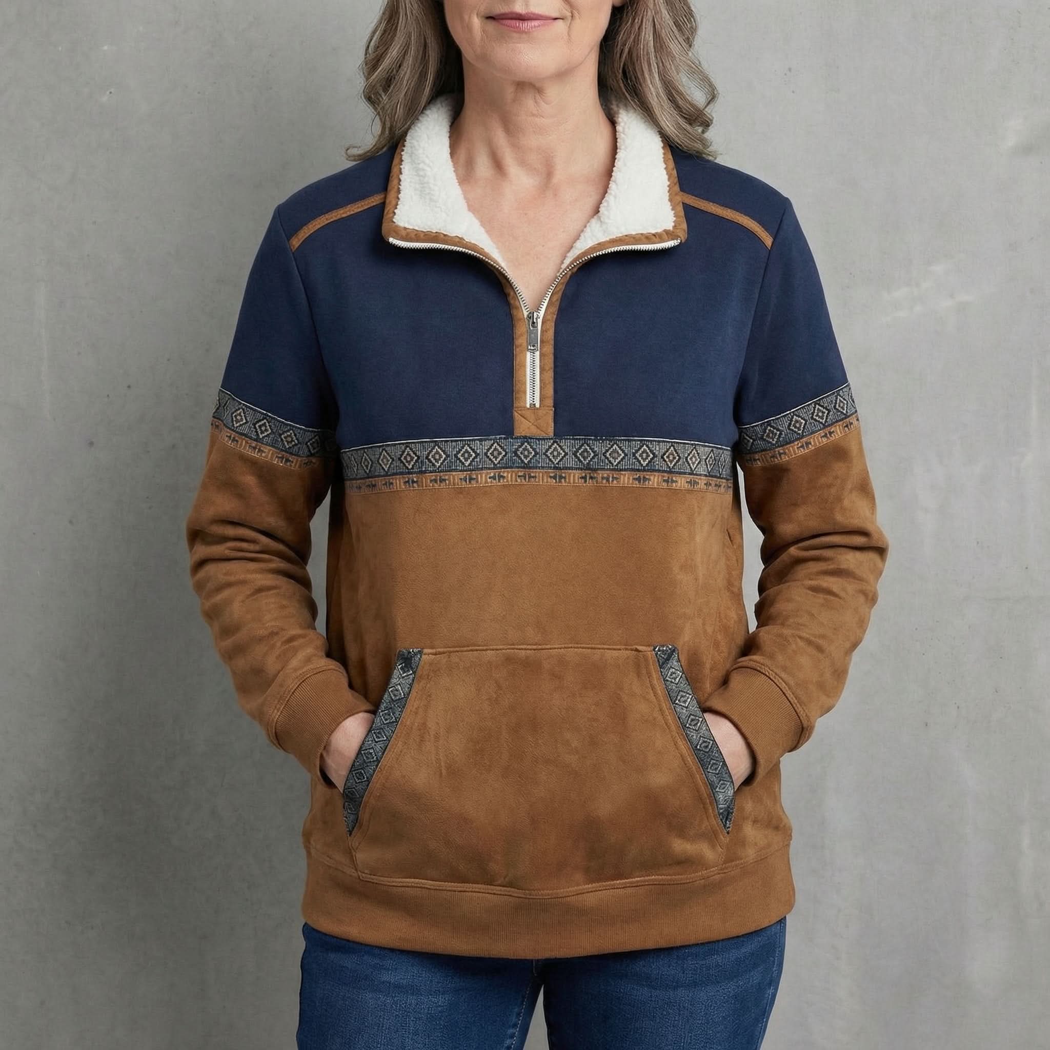 Elira Cozy Zip Up Sweater – women's sweaters