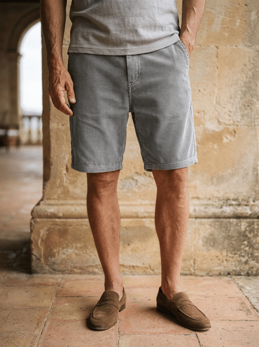 Noosa men's summer corduroy shorts – Avinos Milano