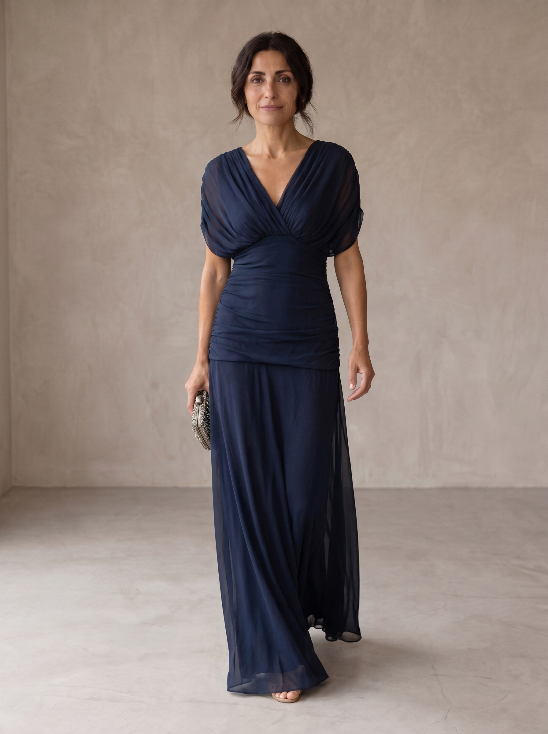 Avery Sophisticated Blue Dress – women's vestidos signature