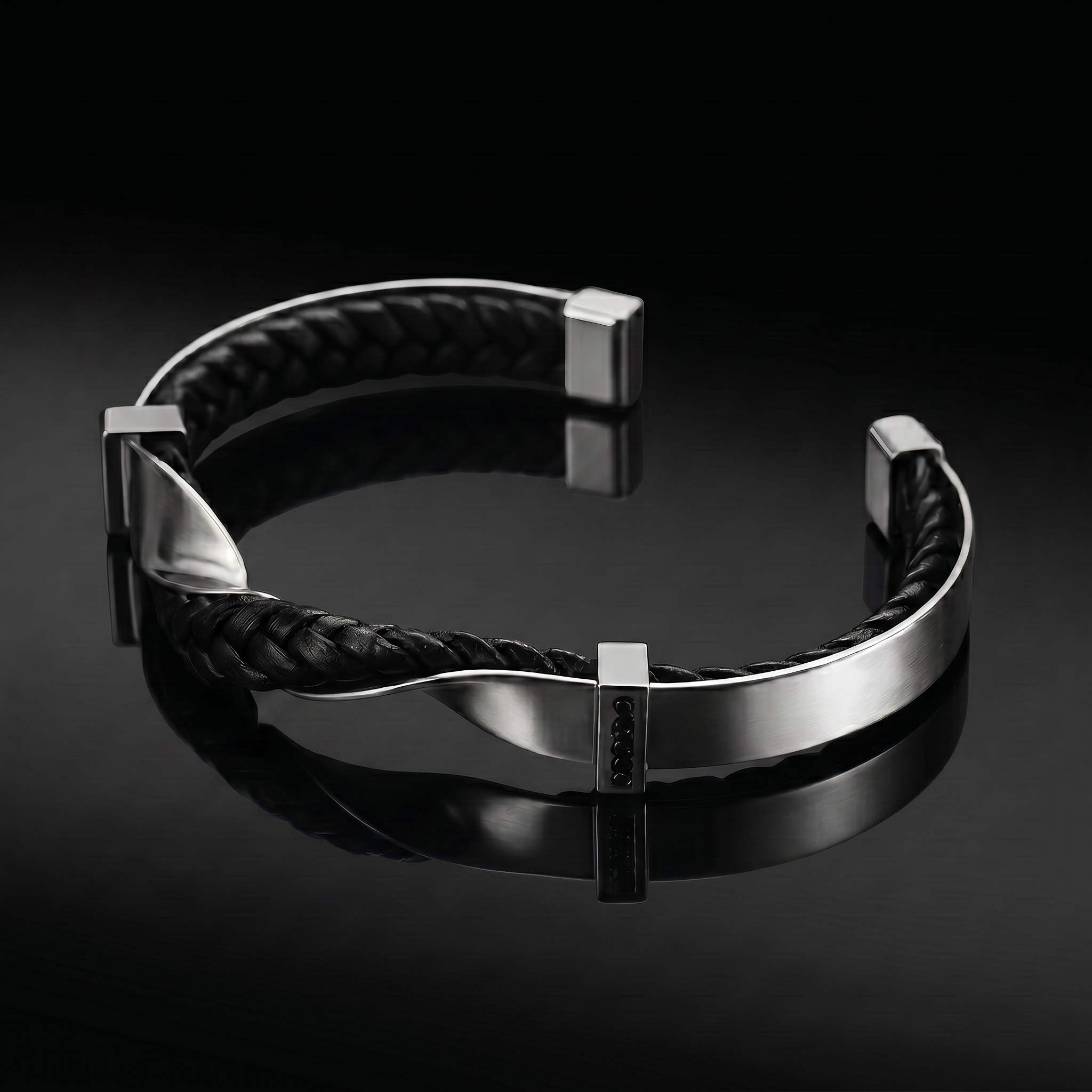Black & Silver